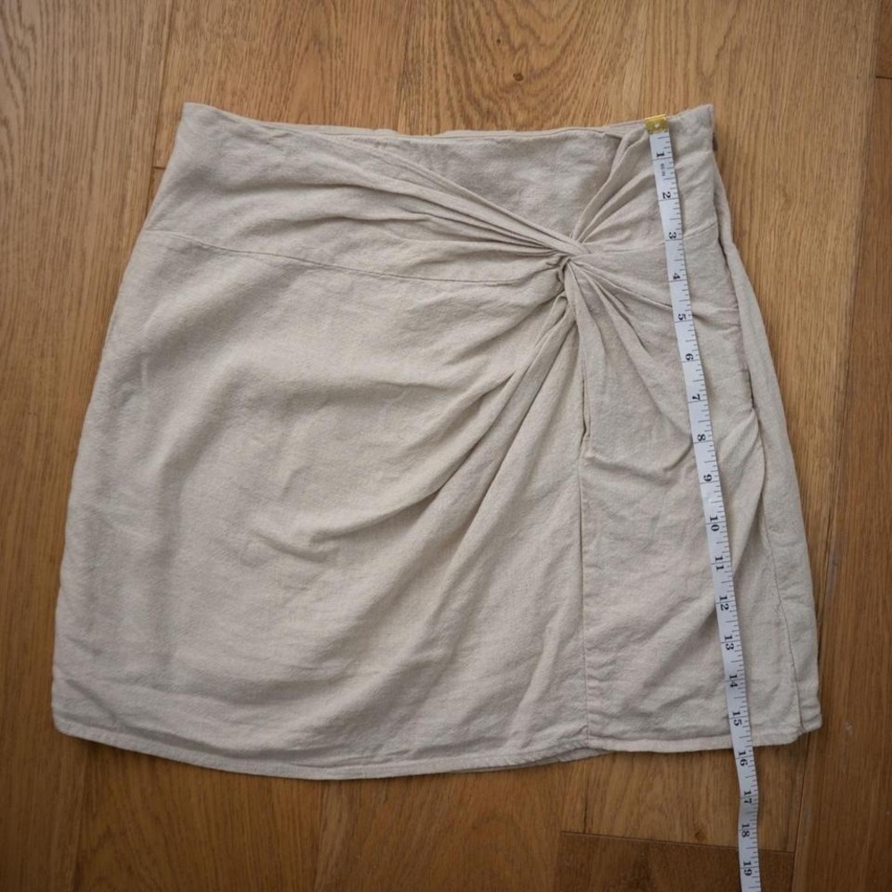 Abercrombie & Fitch Linen Mini Skirt - Picture 6 of 7